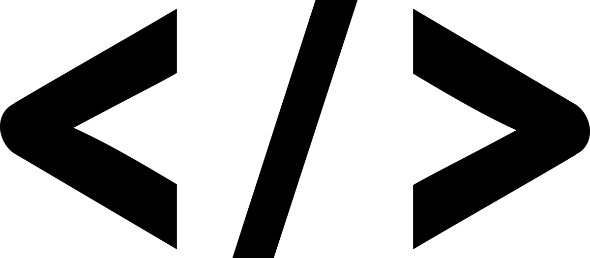 HTML Code Symbol with Brackets