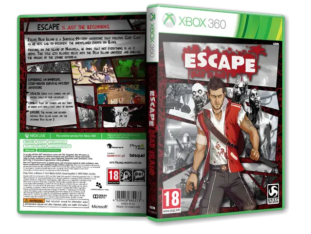 Escape Xbox 360 Video Game Cover