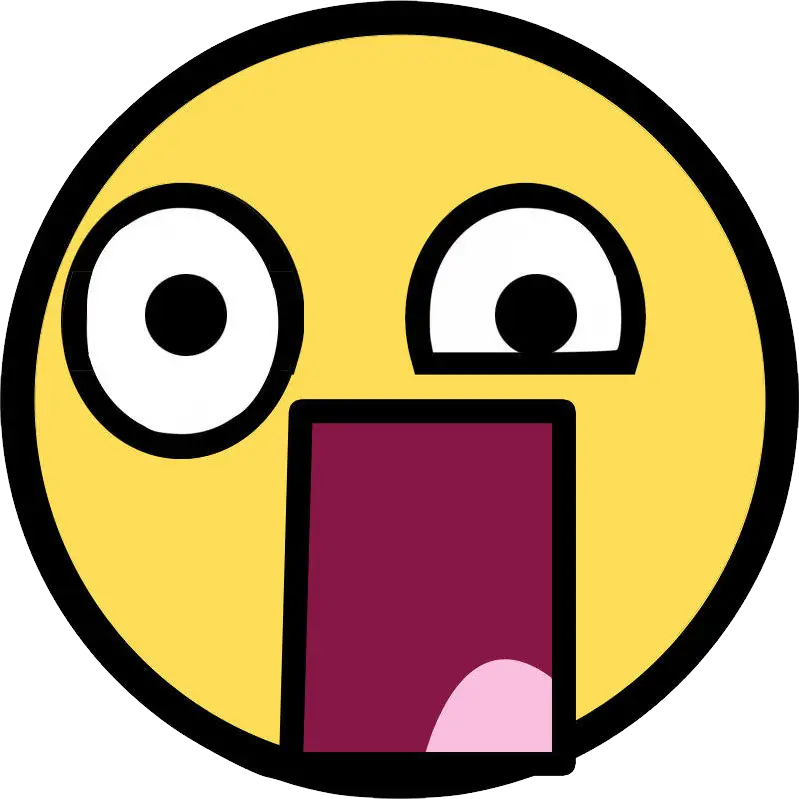 Surprised Emoji Face Expression