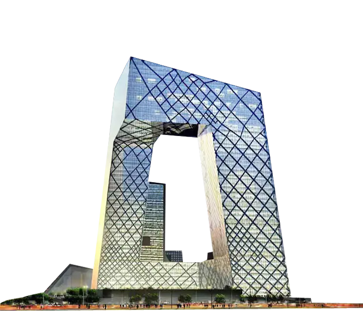 Modern Glass Skyscraper with Unique Architecture