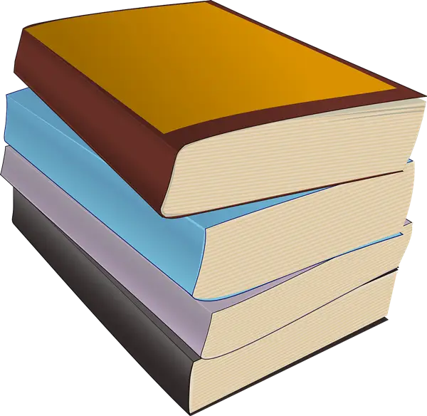 Stack of Books for Learning and Reading