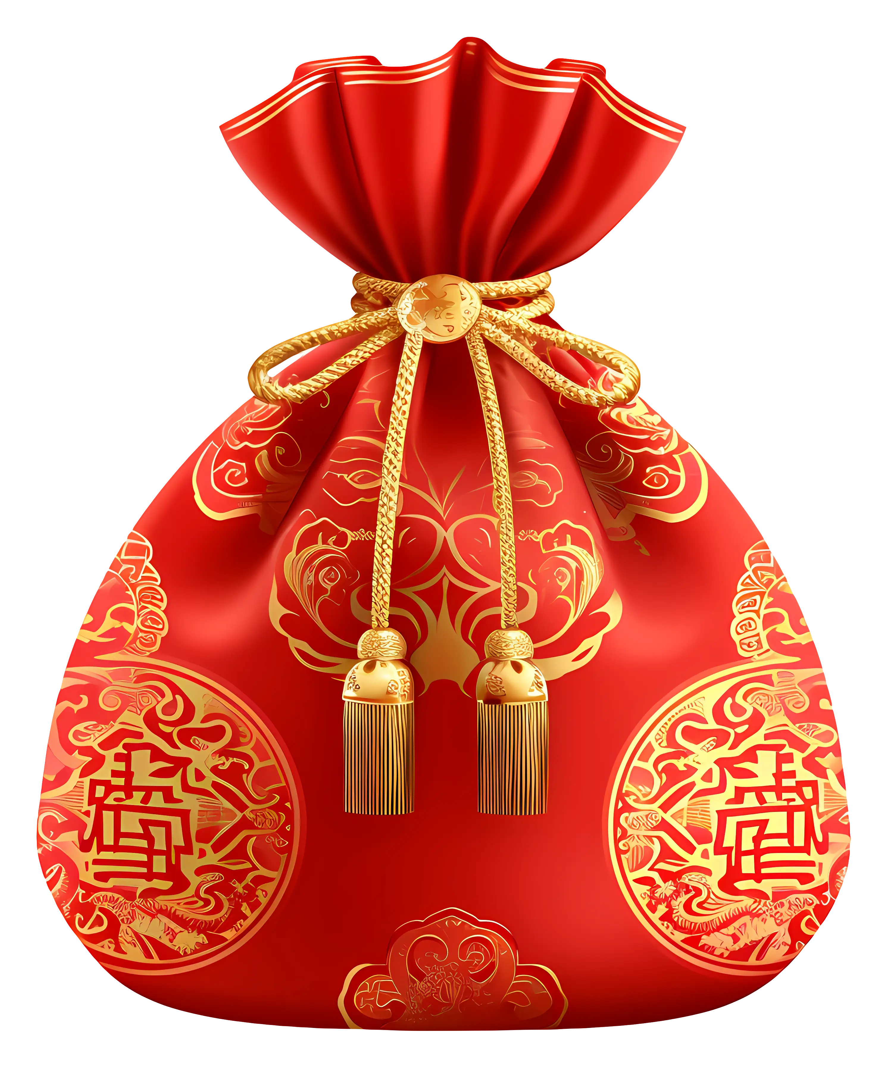 Decorative Red Bag