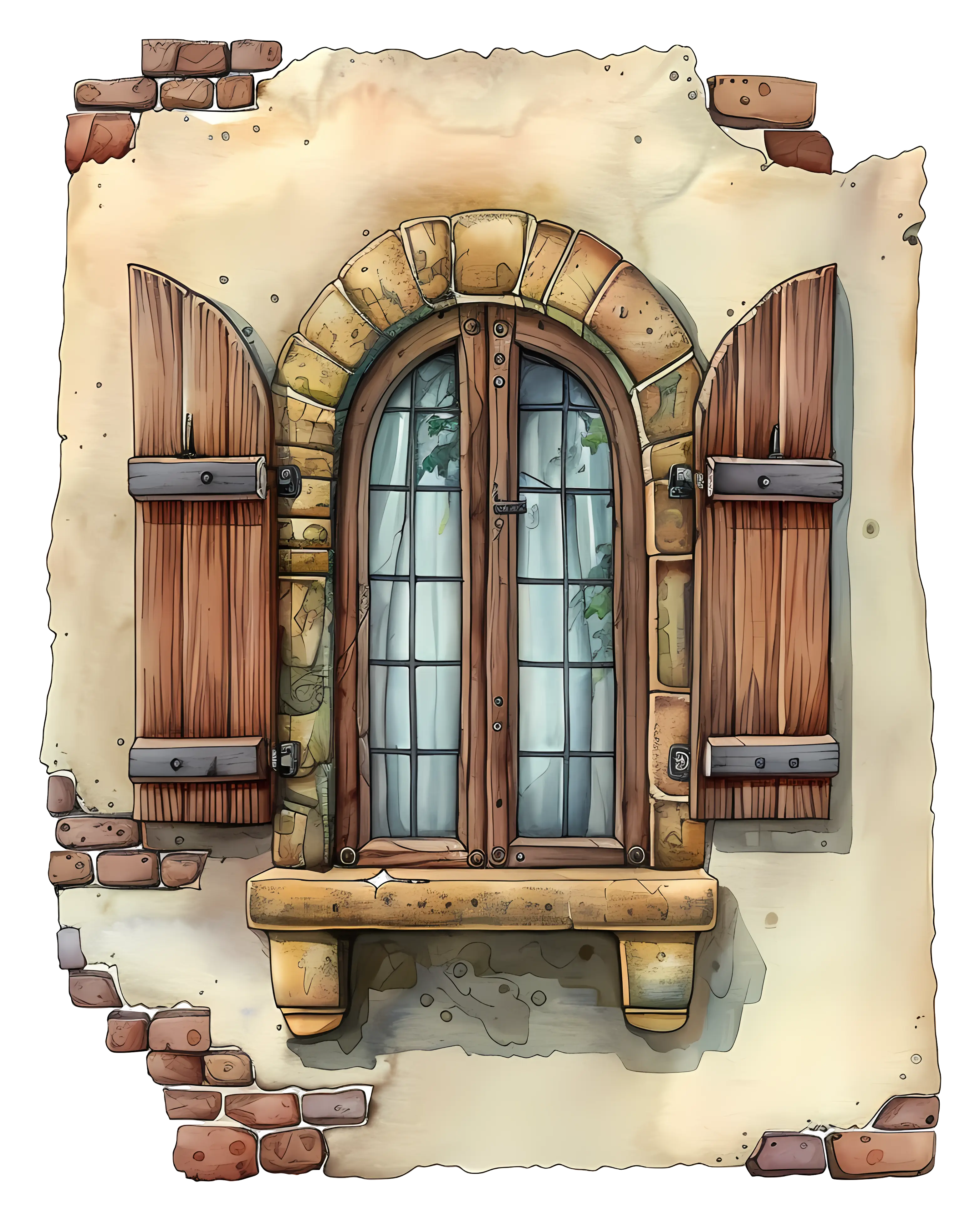 Vintage Old Window