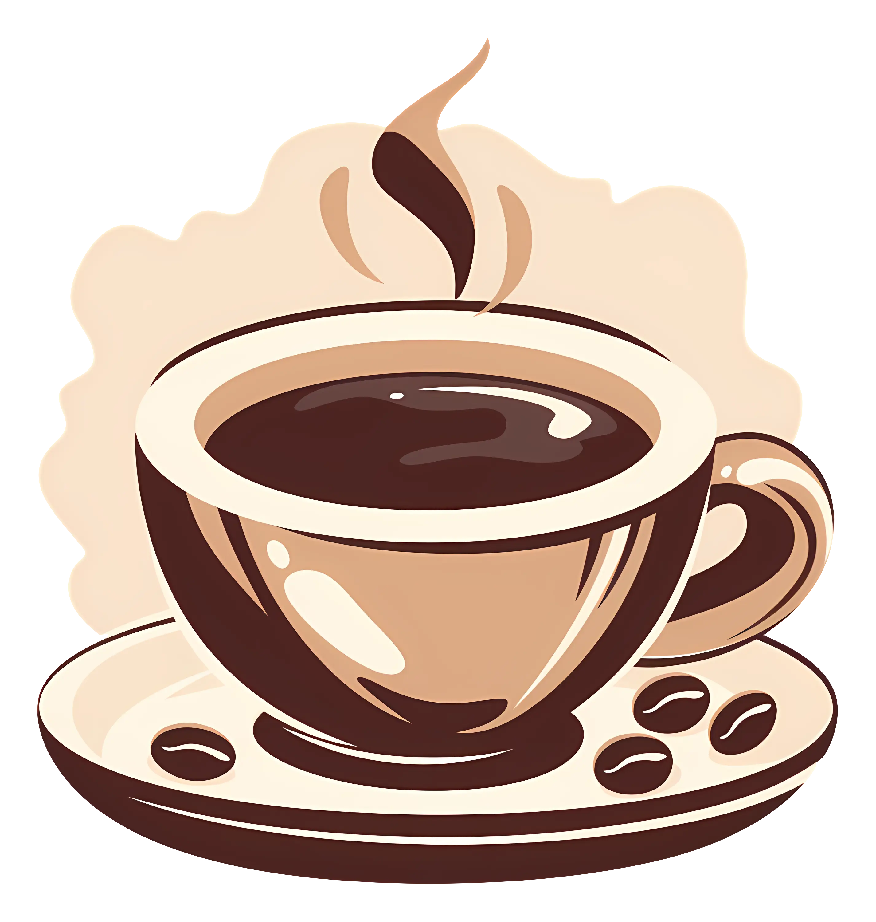 Steaming Coffee Cup
