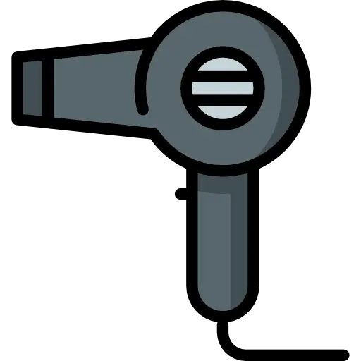 Hairdryer Illustration for Personal Care
