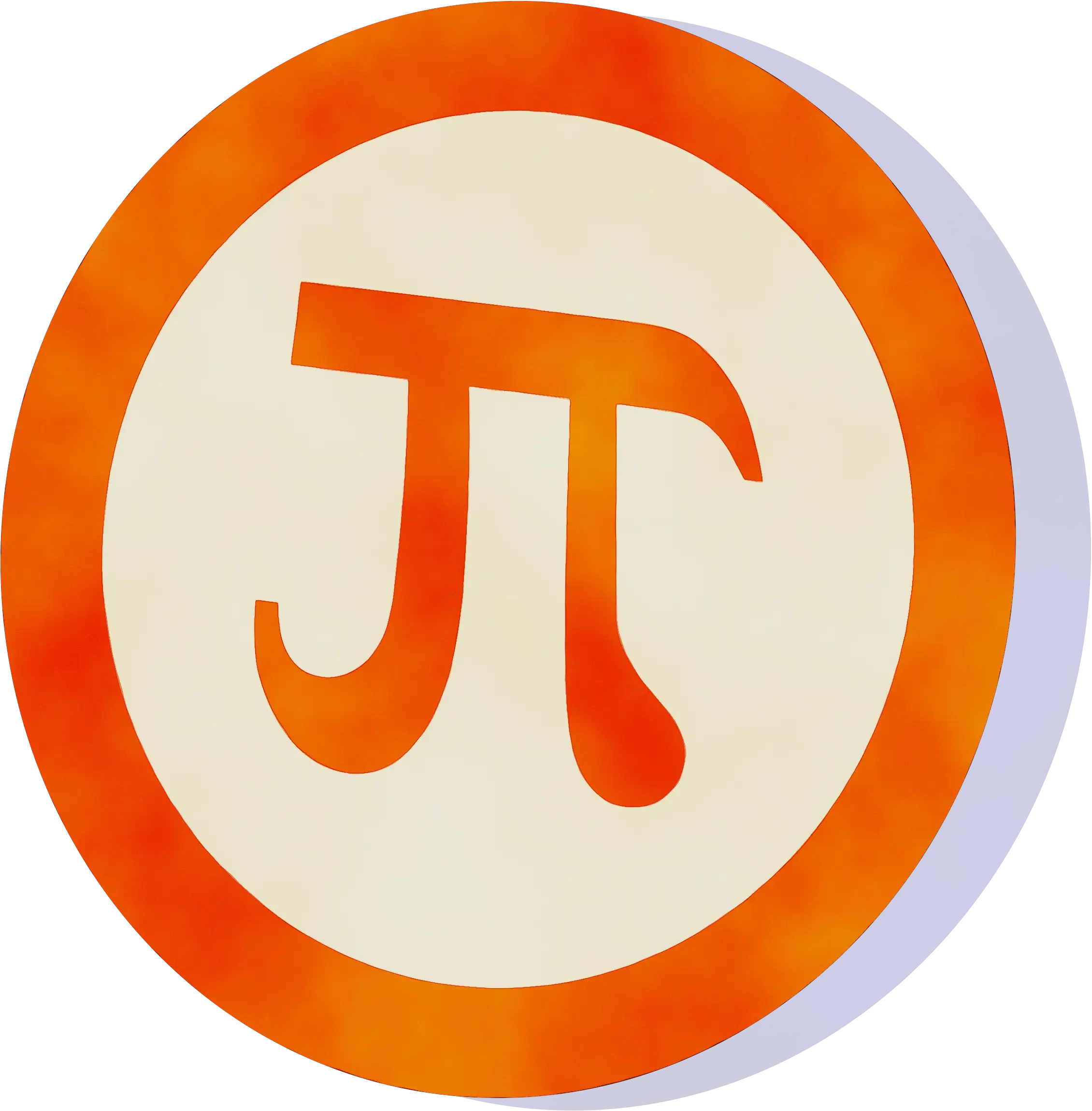Orange Pi Symbol in Circle
