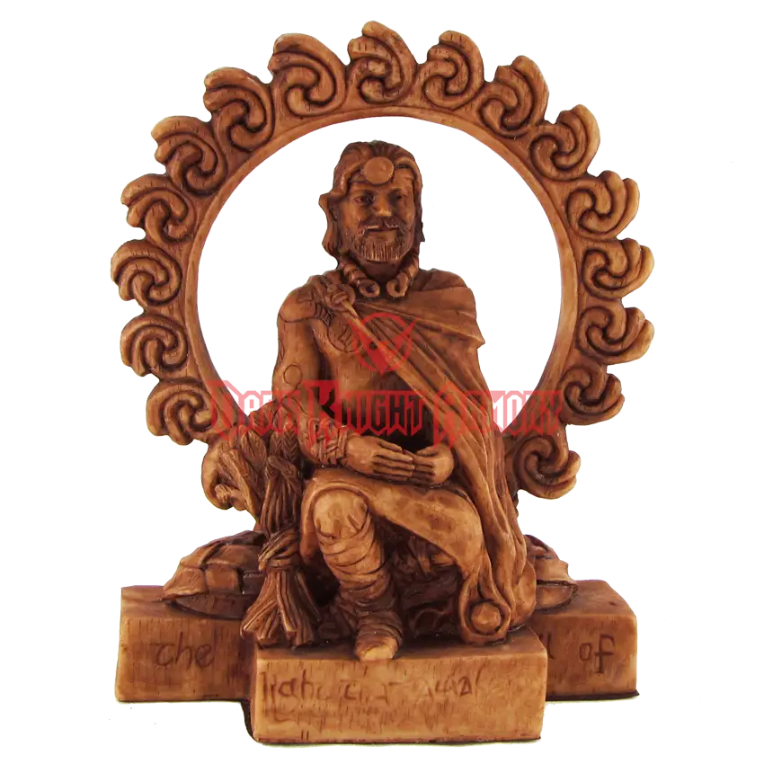 Intricate Wooden Statue