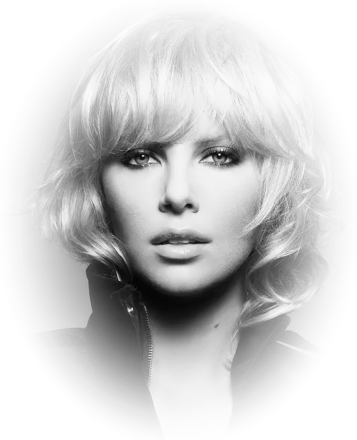 Black and White Woman&#039;s Portrait