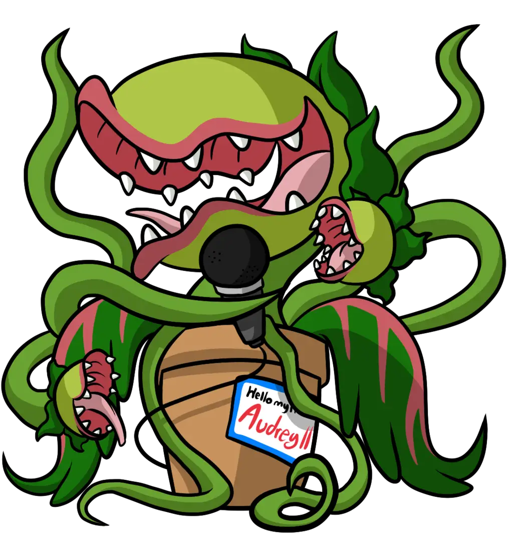 Carnivorous Plant Cartoon Character