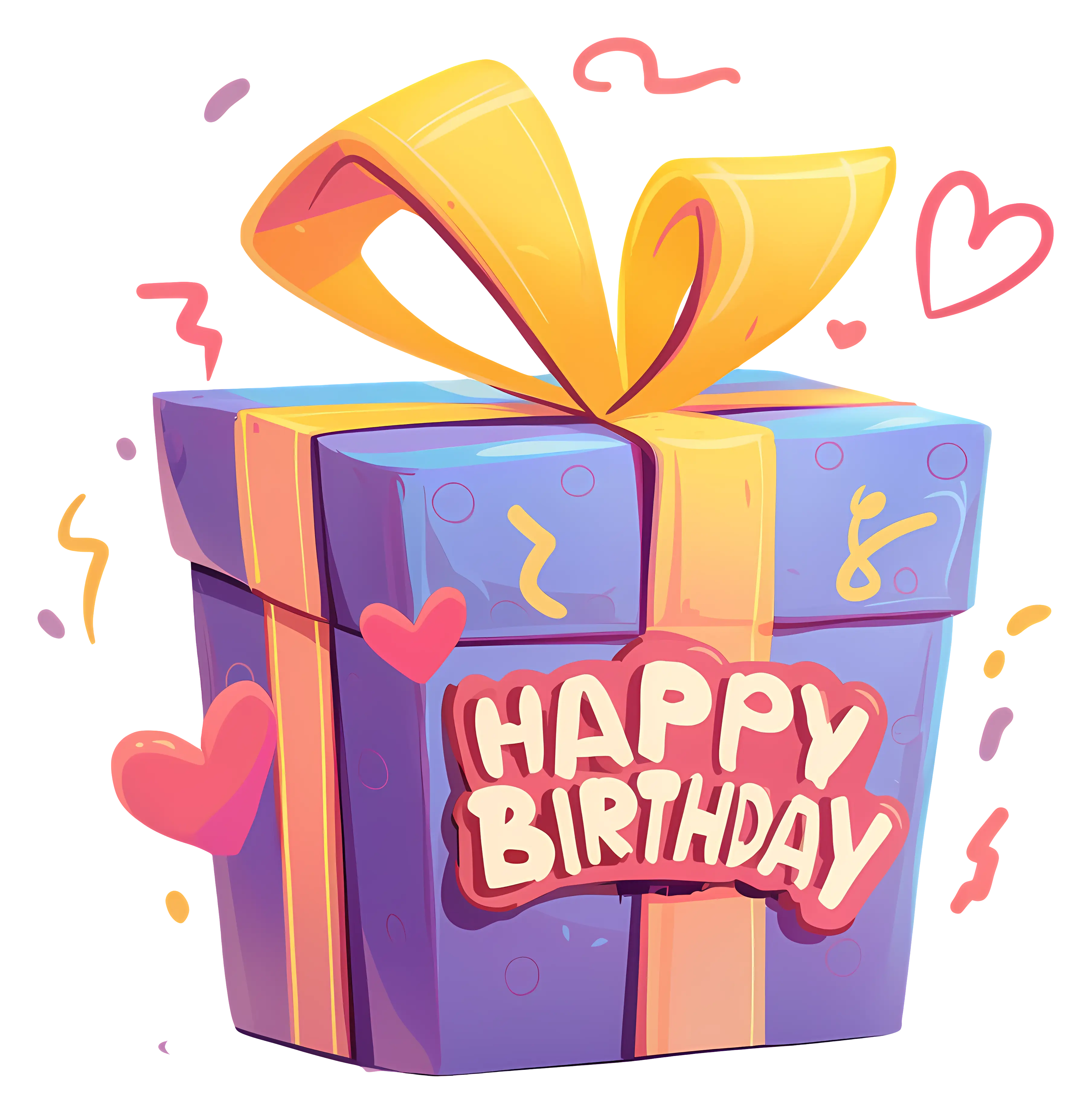 Happy Birthday Gift Box