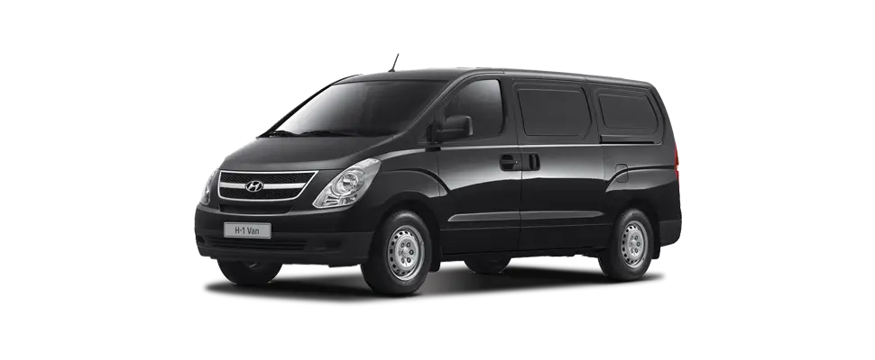 Black Van for Transportation
