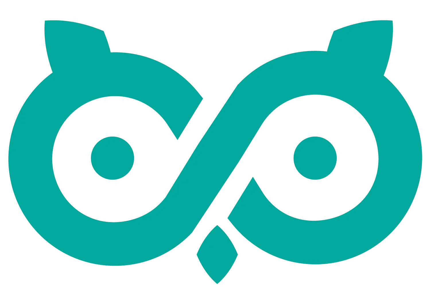 Teal Owl Logo Design