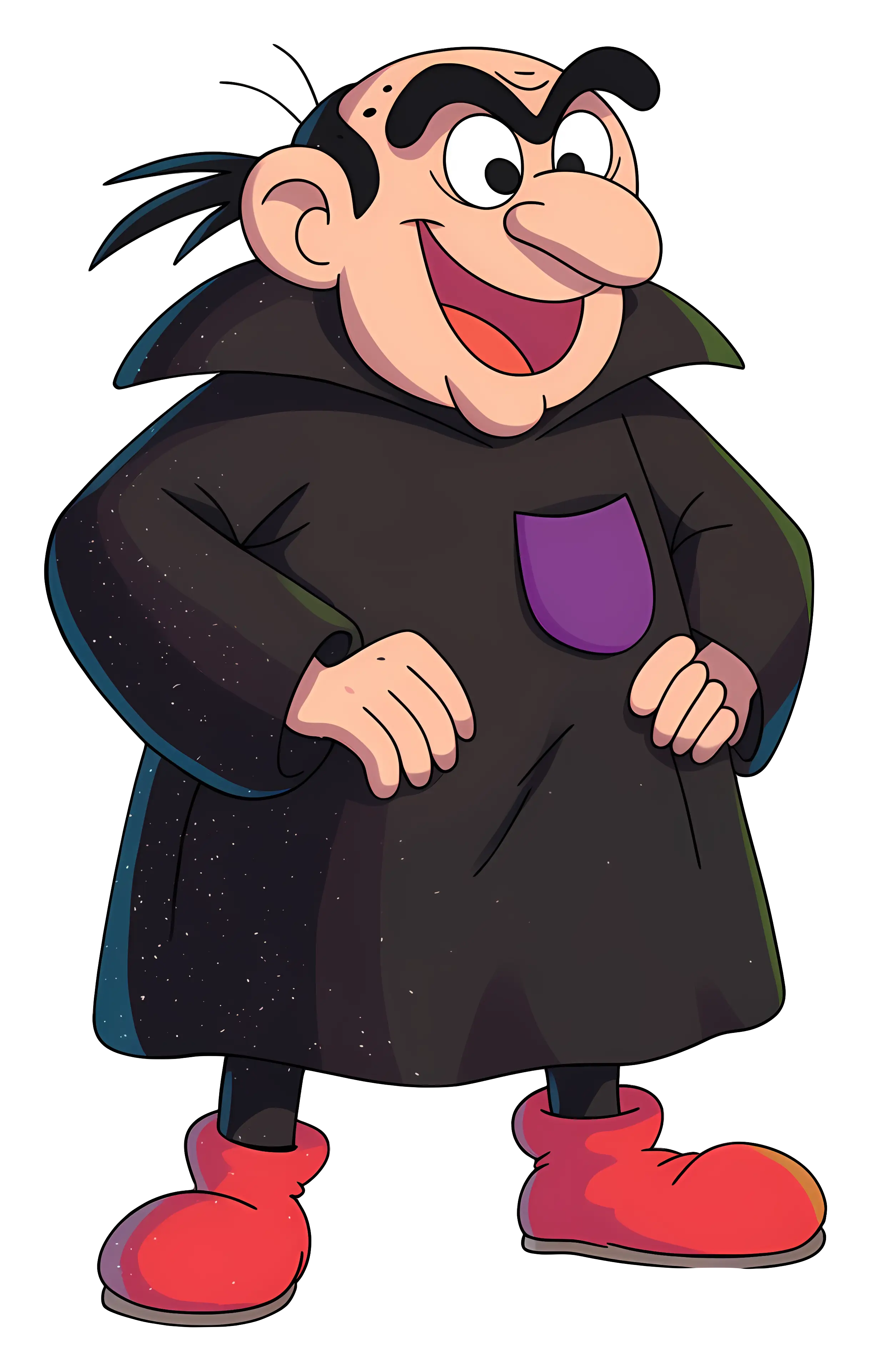Cartoon Villain Character Illustration