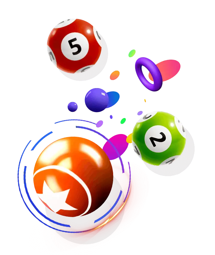 Vibrant Colorful Lottery Balls