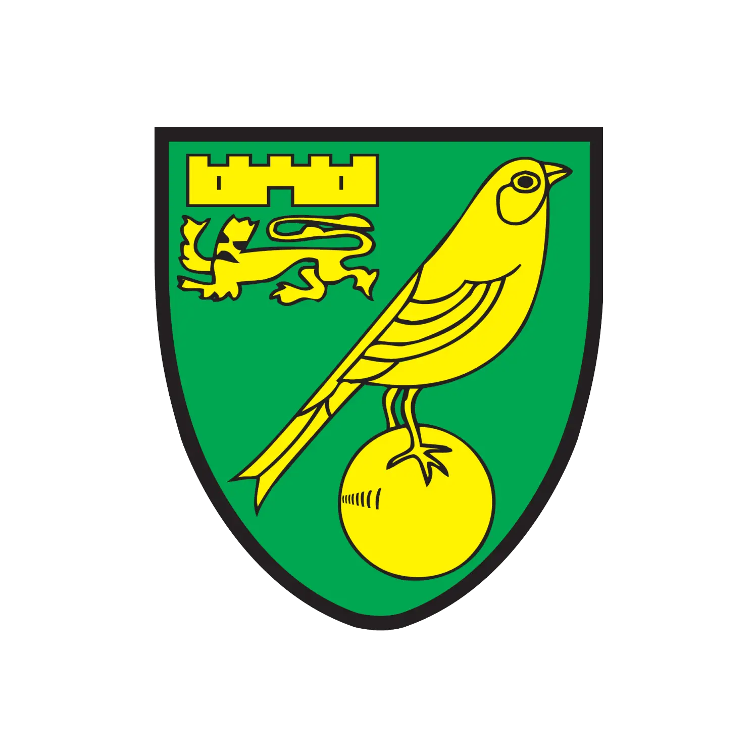Norwich City Football Club Logo with Canary