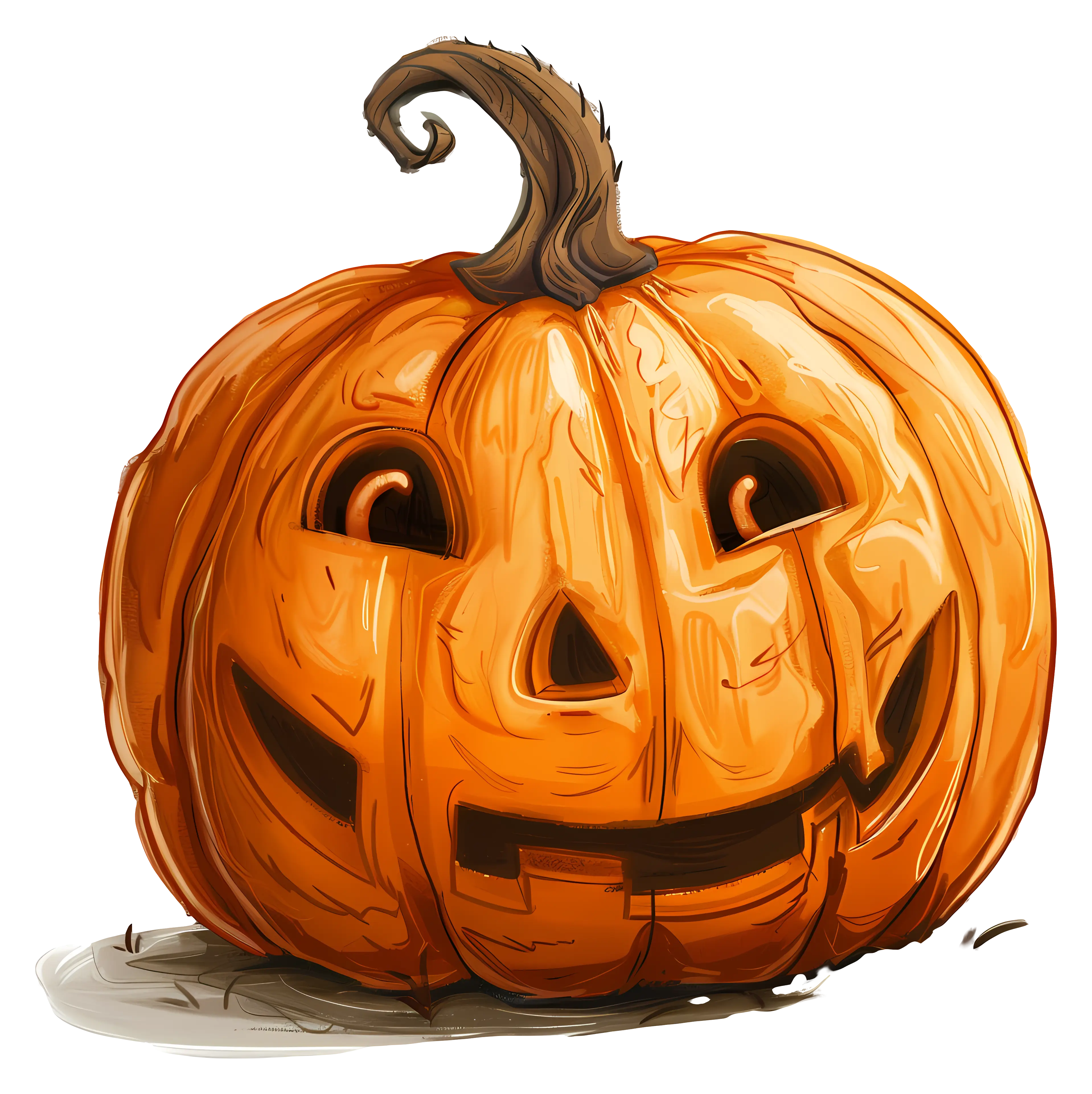 Decorative Halloween Pumpkin