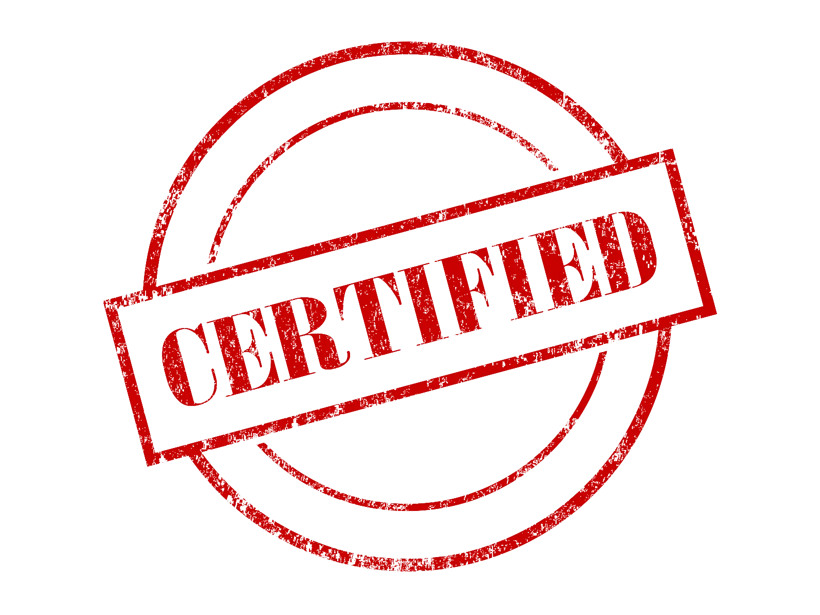 Certified Red Stamp Logo