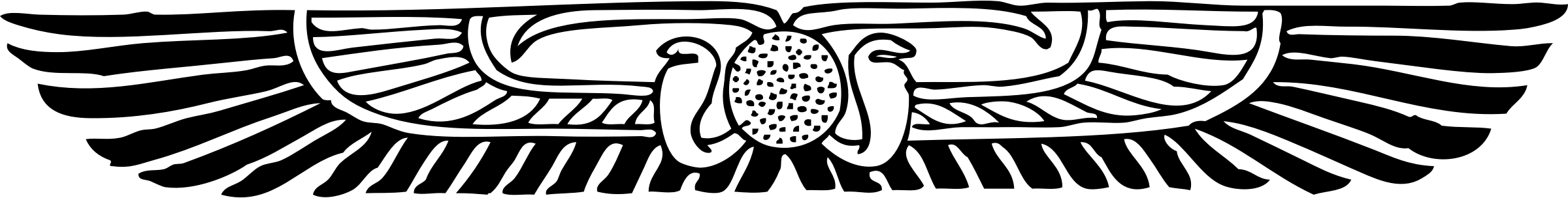Egyptian Winged Sun Symbol