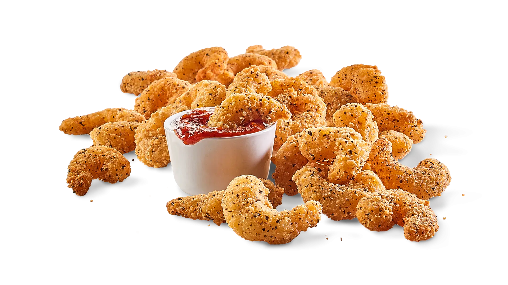 Crispy Fried Shrimp with Sauce