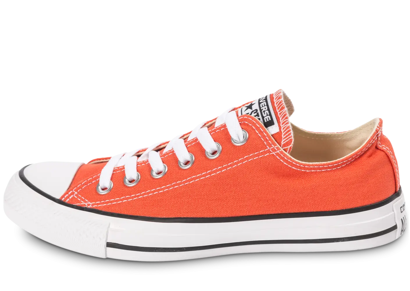 Red Converse Lace-up Sneaker
