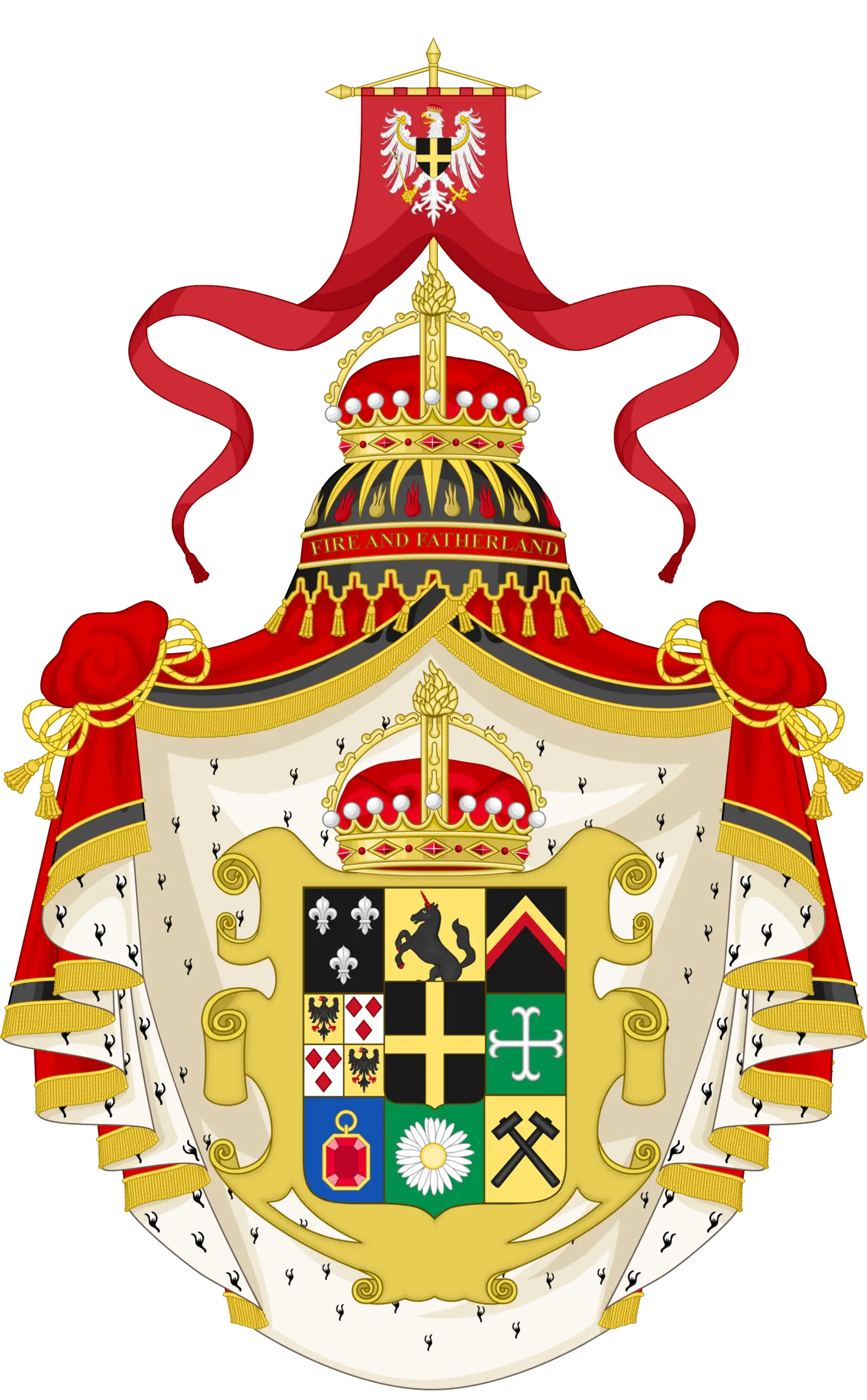Royal Coat of Arms Emblem