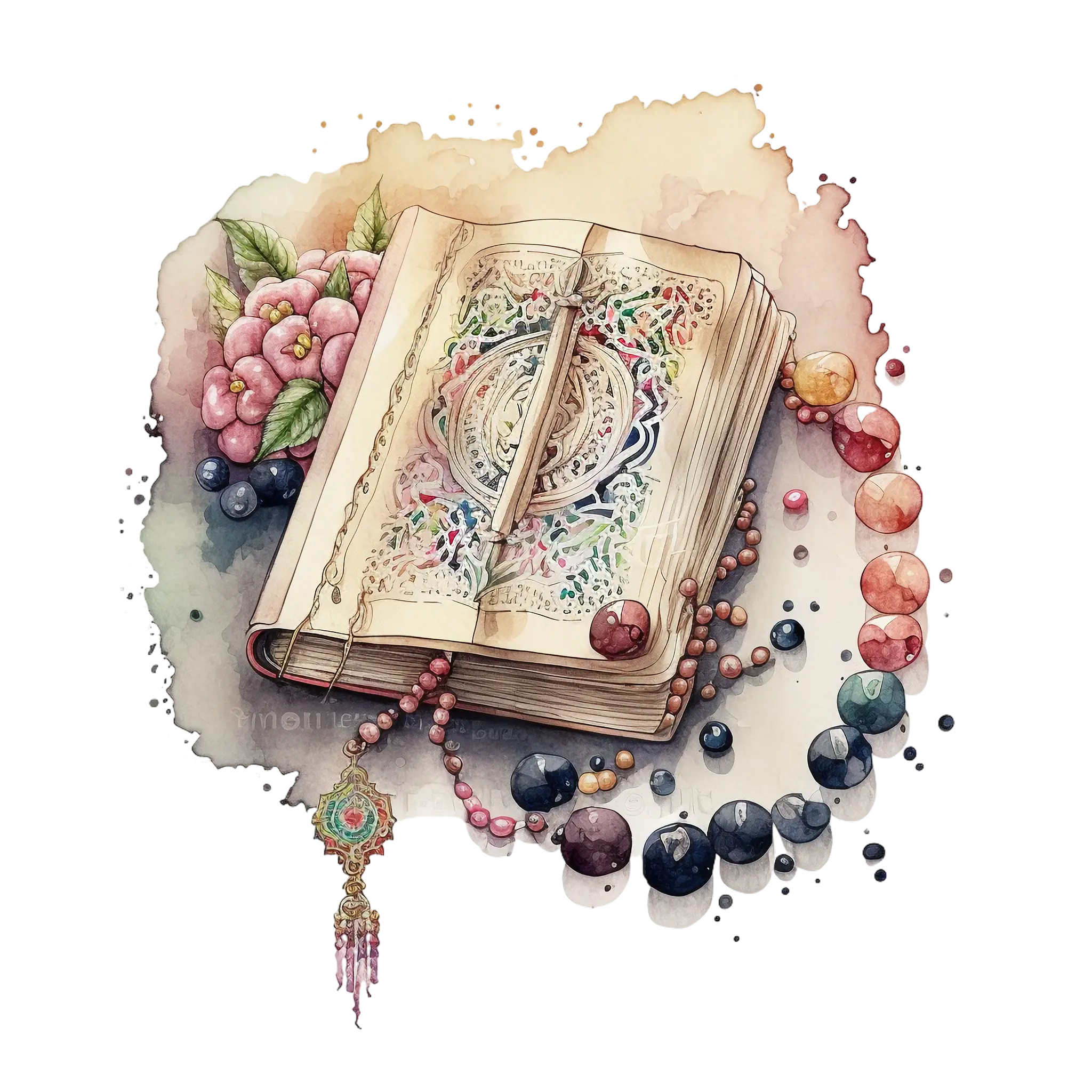 Ornate Decorative Book Art