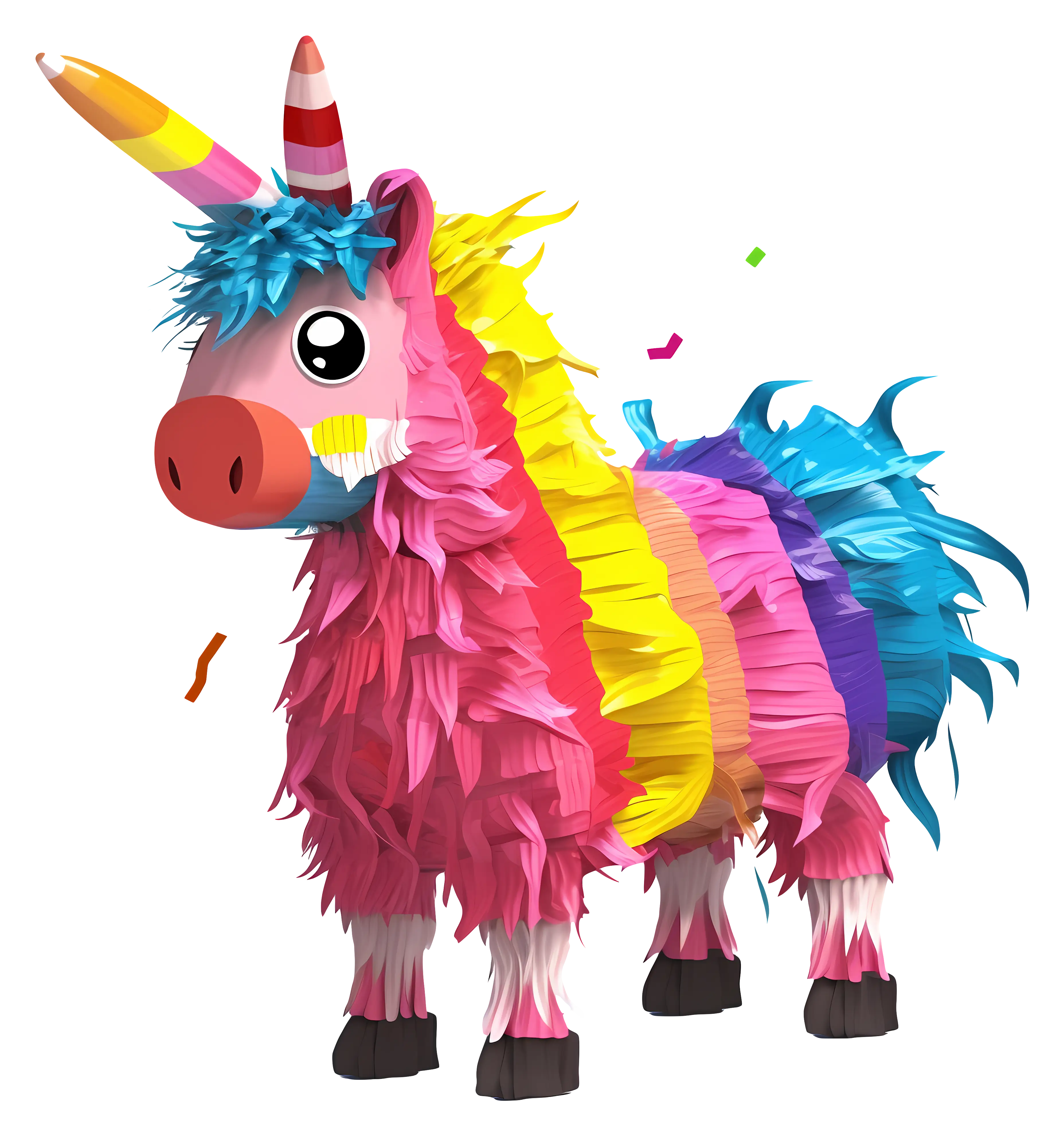 Colorful Unicorn PiÃ±ata for Birthday Parties