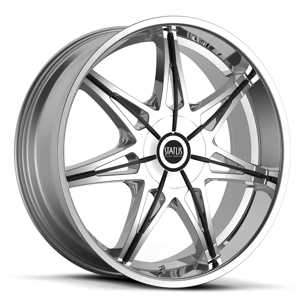 Chrome Car Wheel Rim Design
