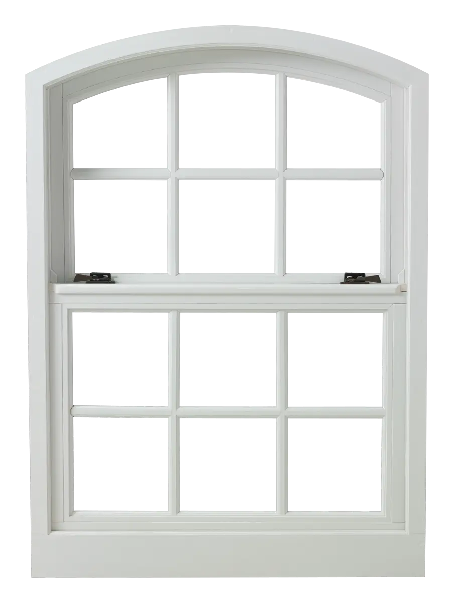 White Arched Window