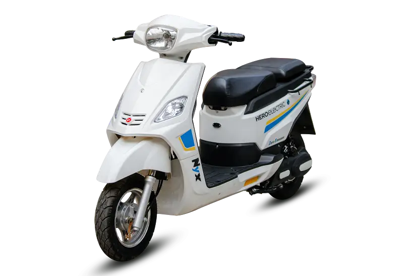 White Scooter for Urban Commute