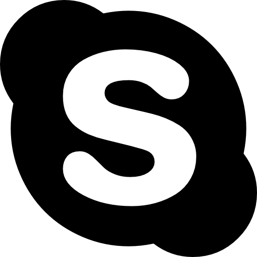 Skype Logo for Online Communication