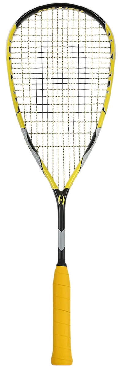 Professional Squash Racket with Yellow Handle