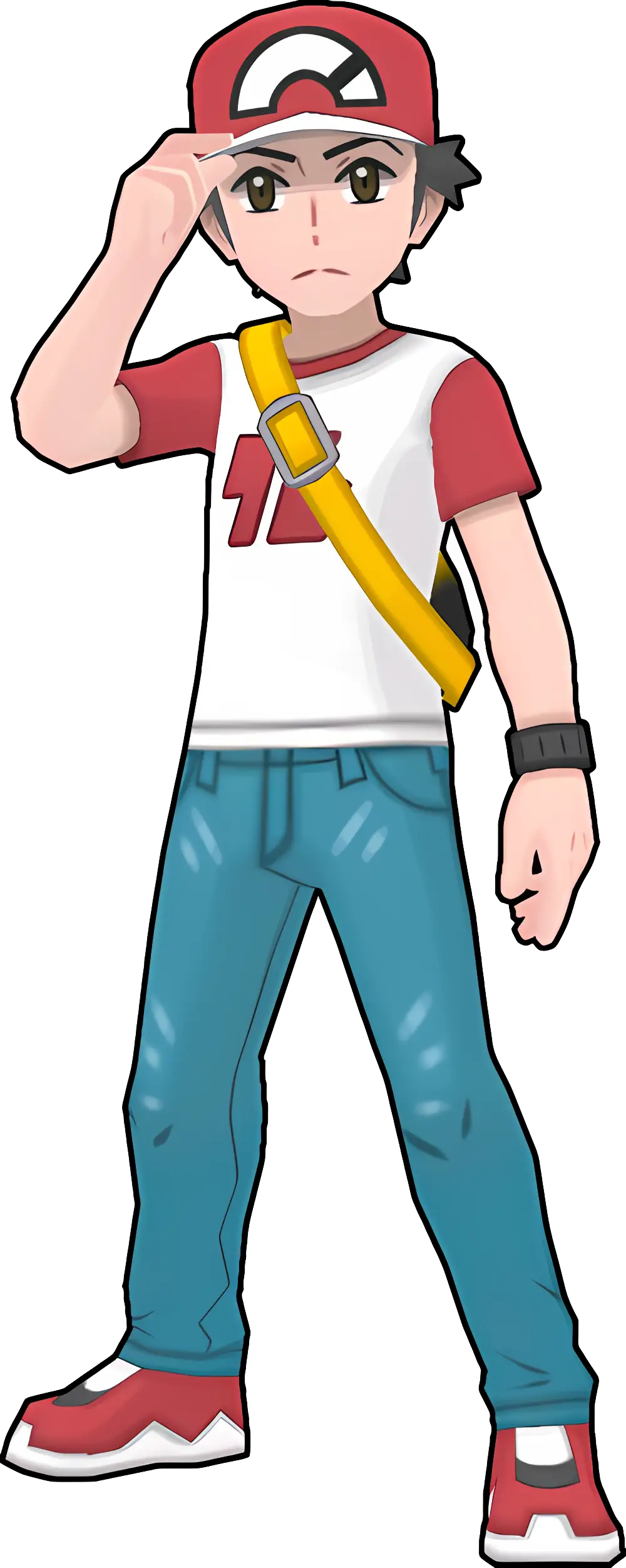 Animated Boy in Casual Outfit