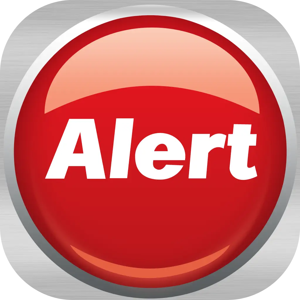 Red Alert Button for Emergency Notification
