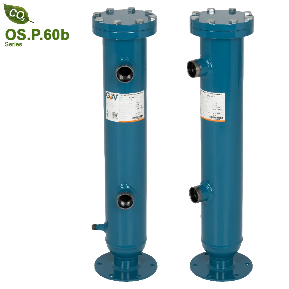 Blue Industrial Heat Exchanger Unit