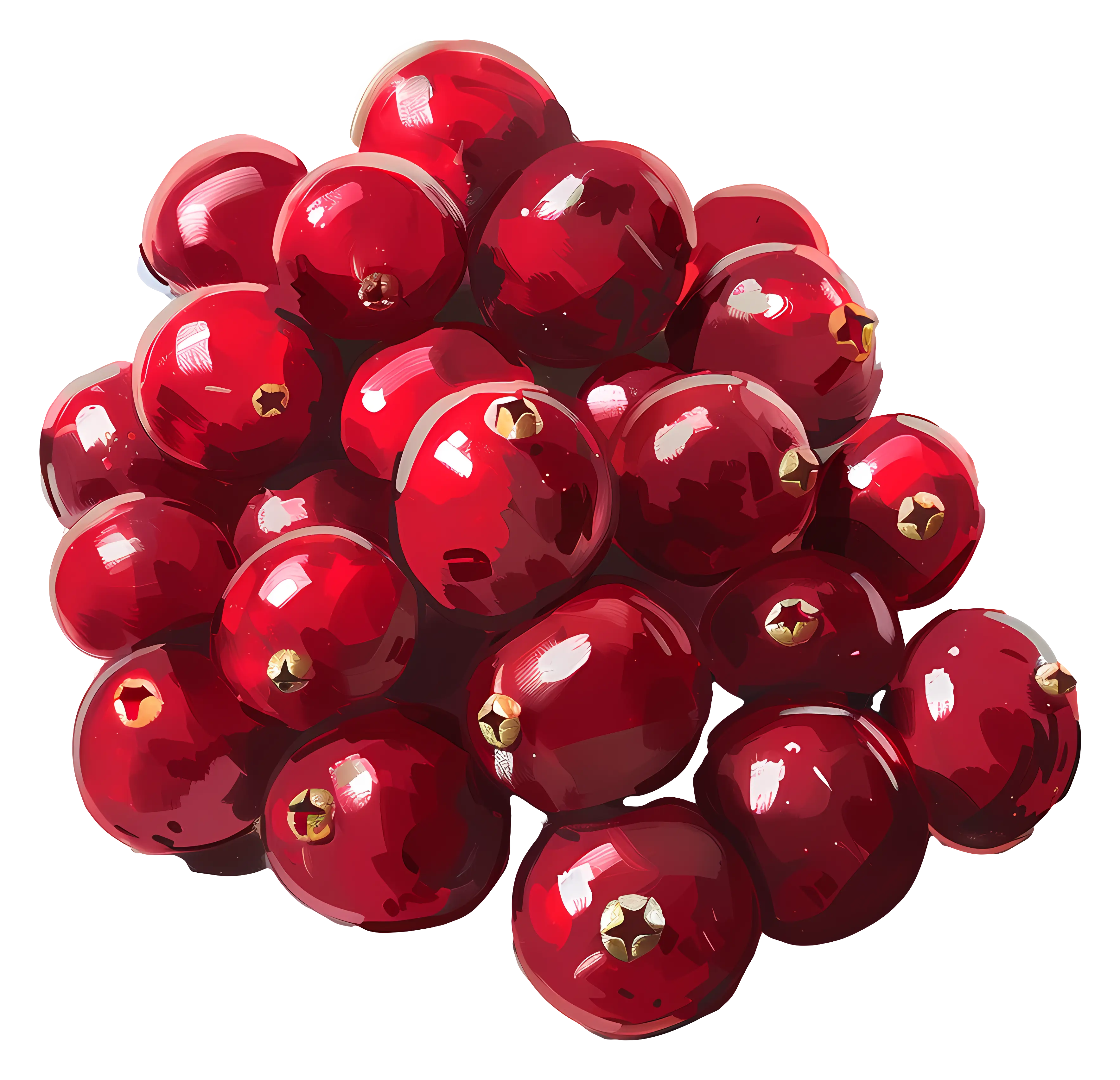 Illustration of Cranberries