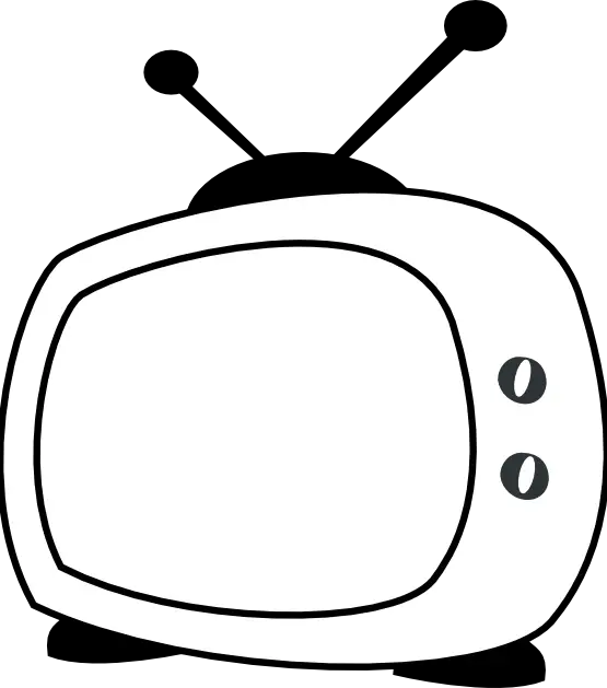 Retro Television Icon