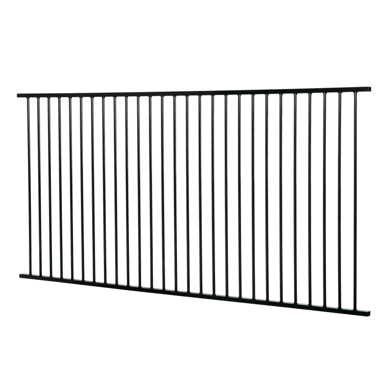 Black Metal Fence