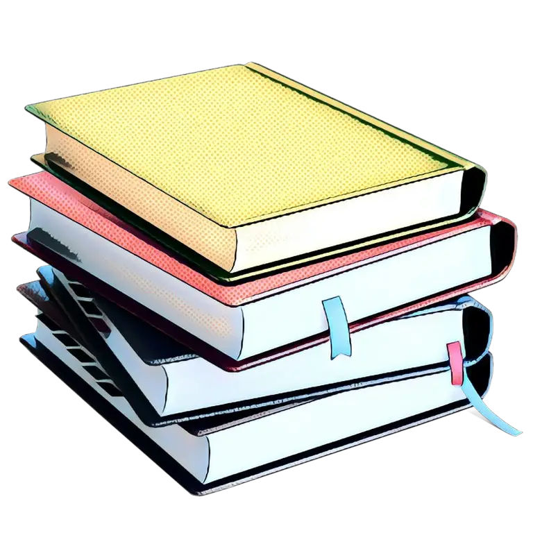 Stack of Books Illustration