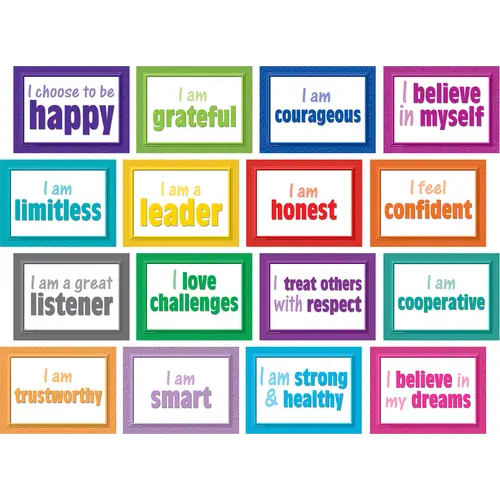 Colorful Affirmation Cards