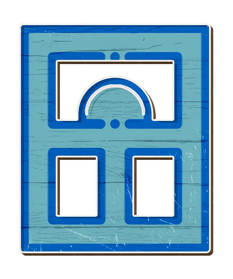 Blue House Icon