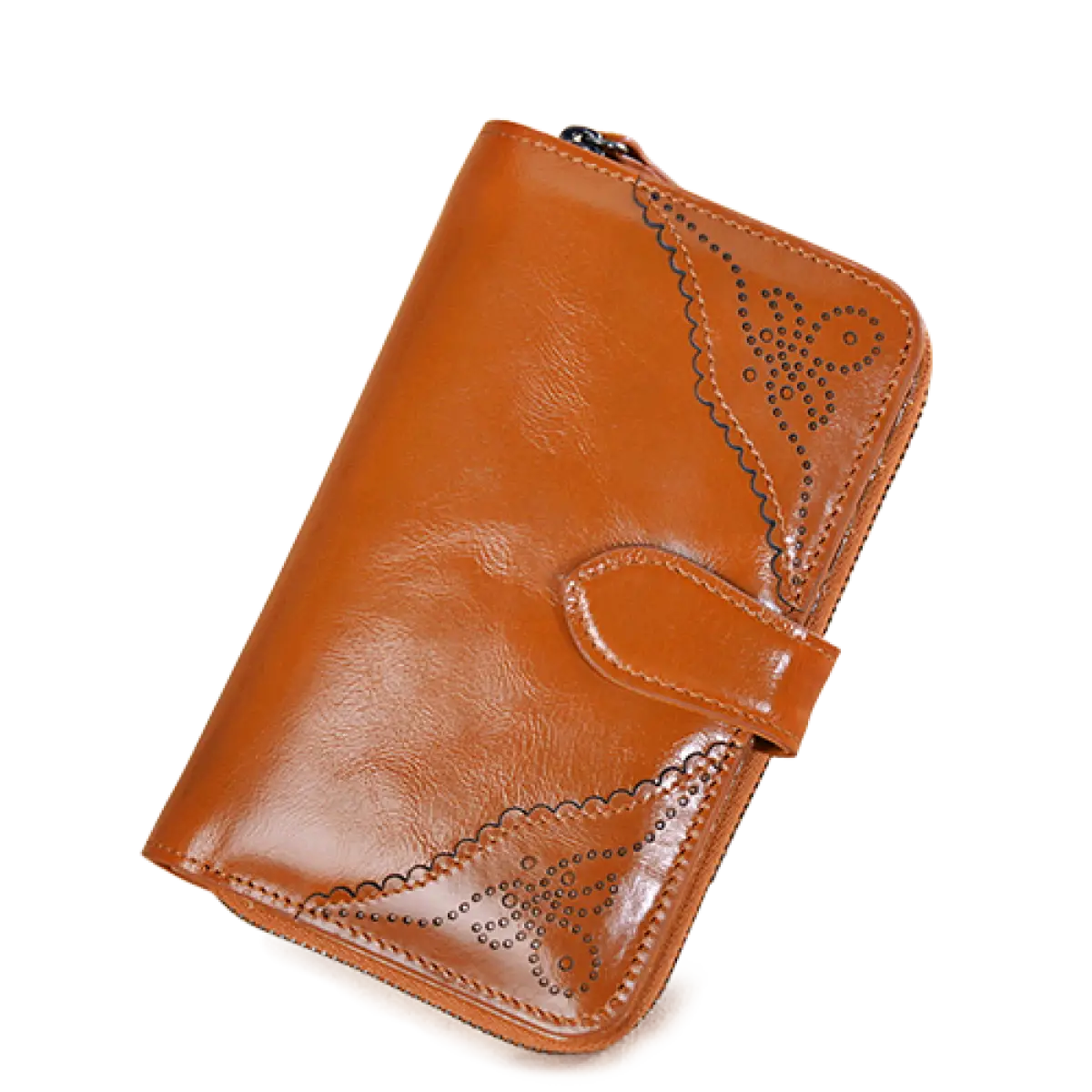 Stylish Brown Leather Wallet