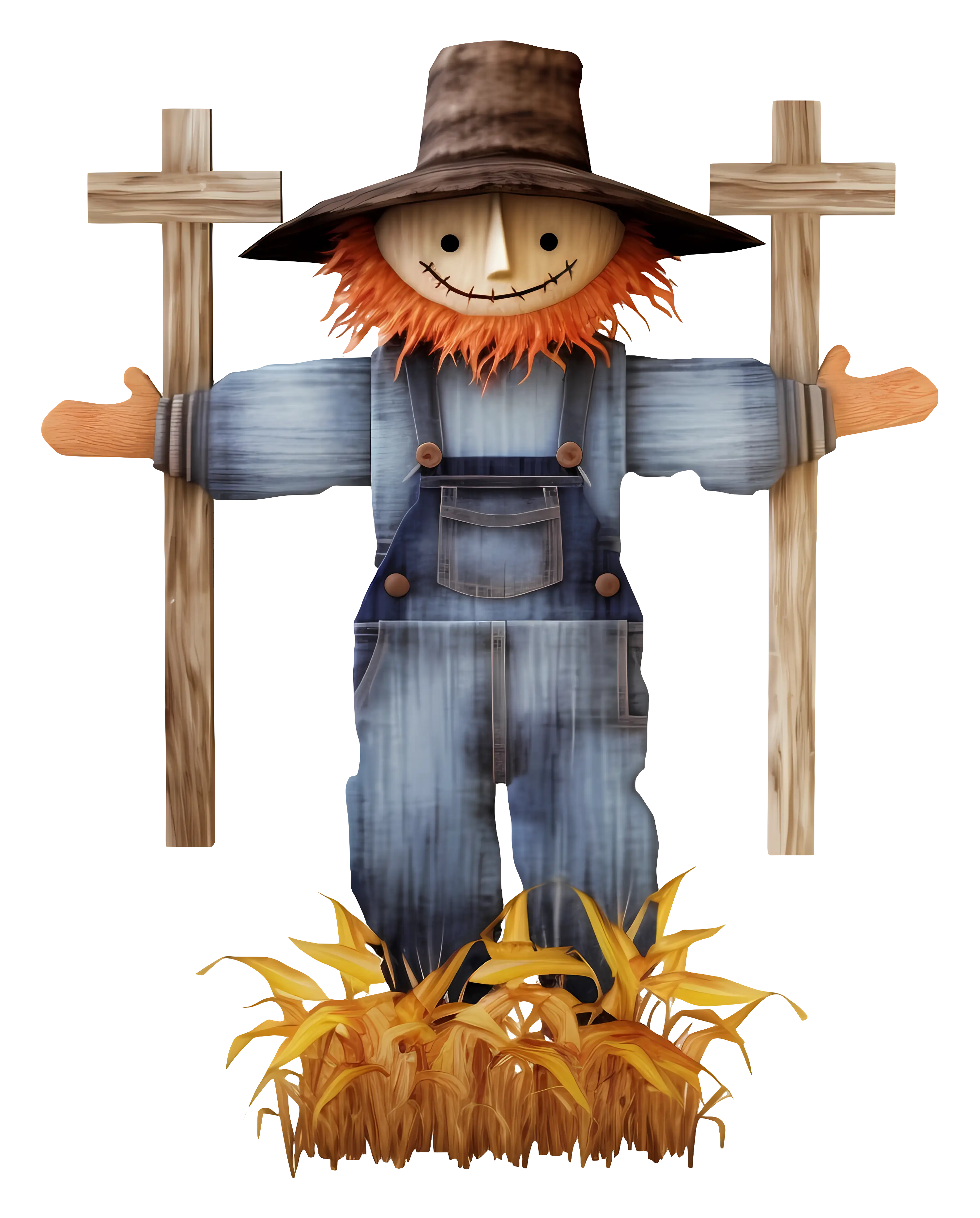 Scarecrow in Field