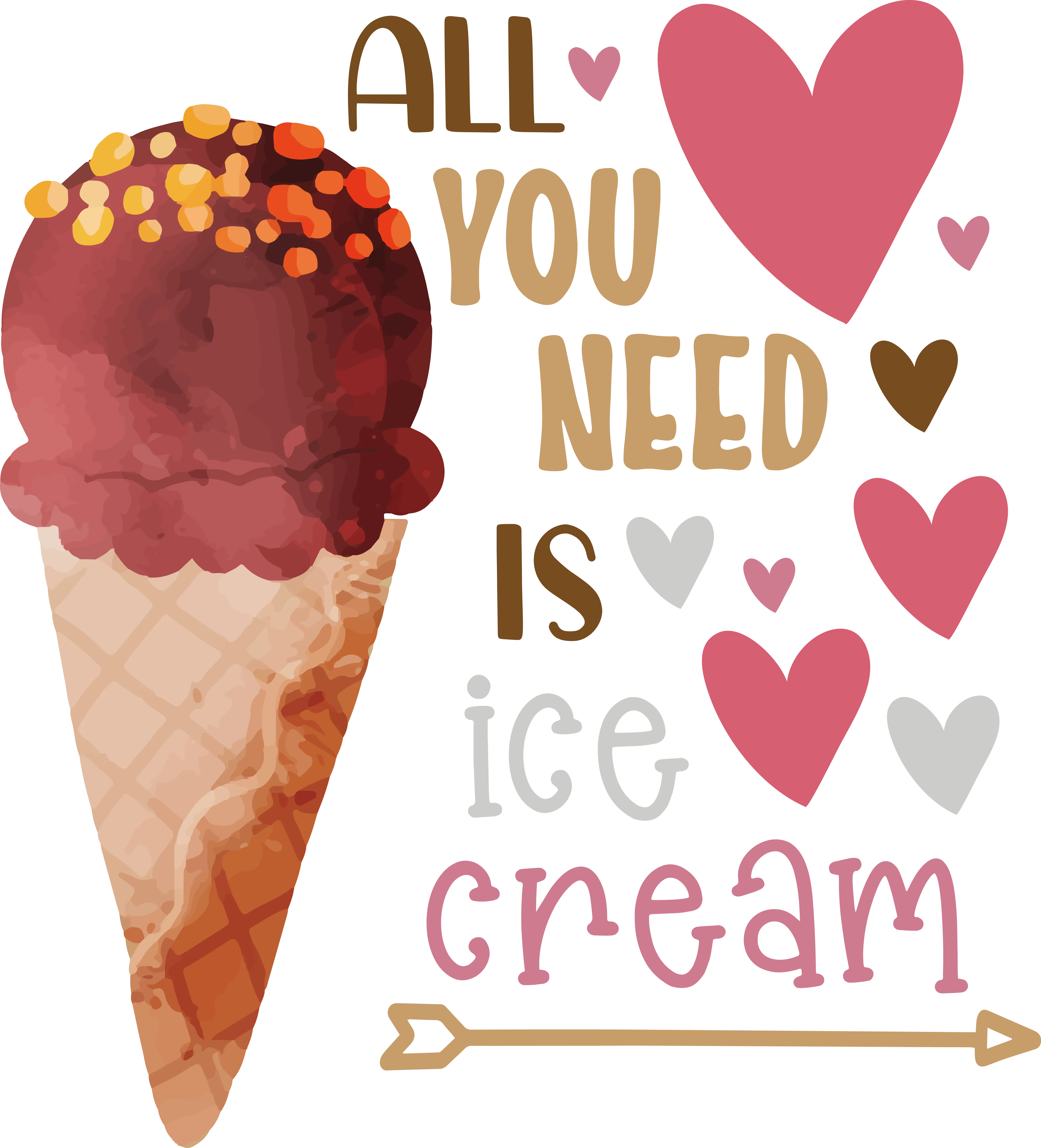 Delicious Ice Cream Cone