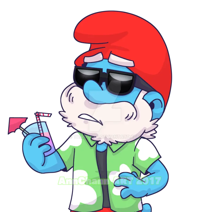 Cool Smurf in Summer