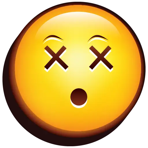 Shocked Emoji Face Expression