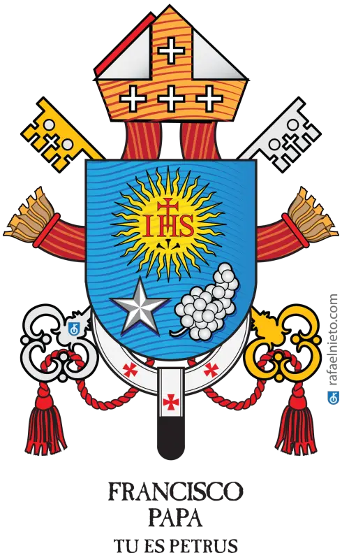 Papal Coat of Arms Illustration