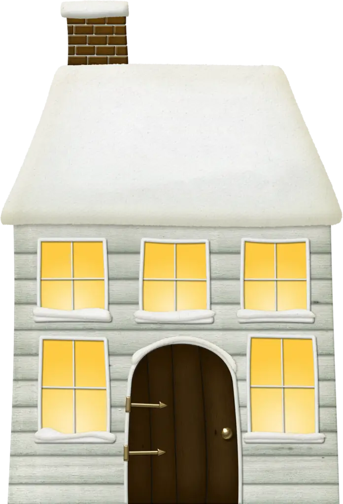 Snow-Covered House