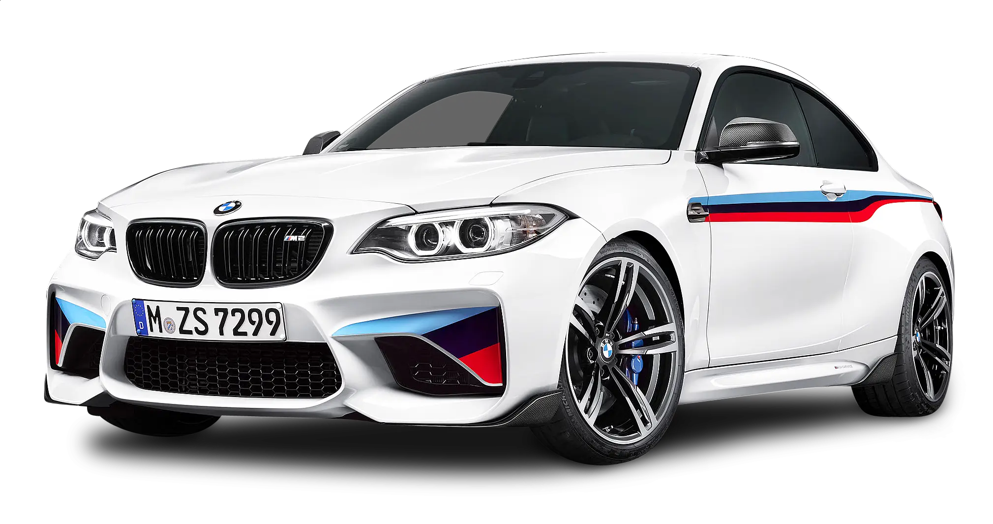 Sleek White Sports Car
