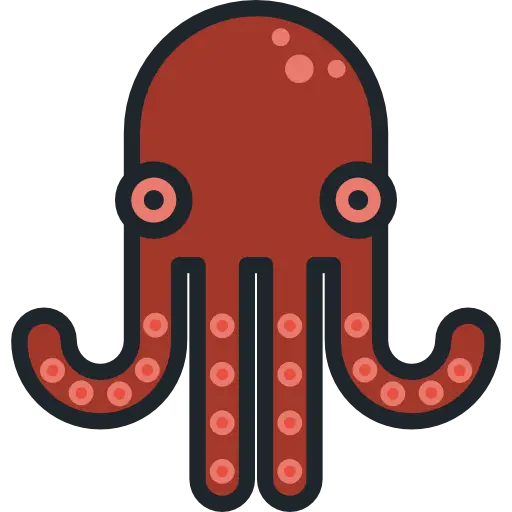 Cartoon Octopus Illustration